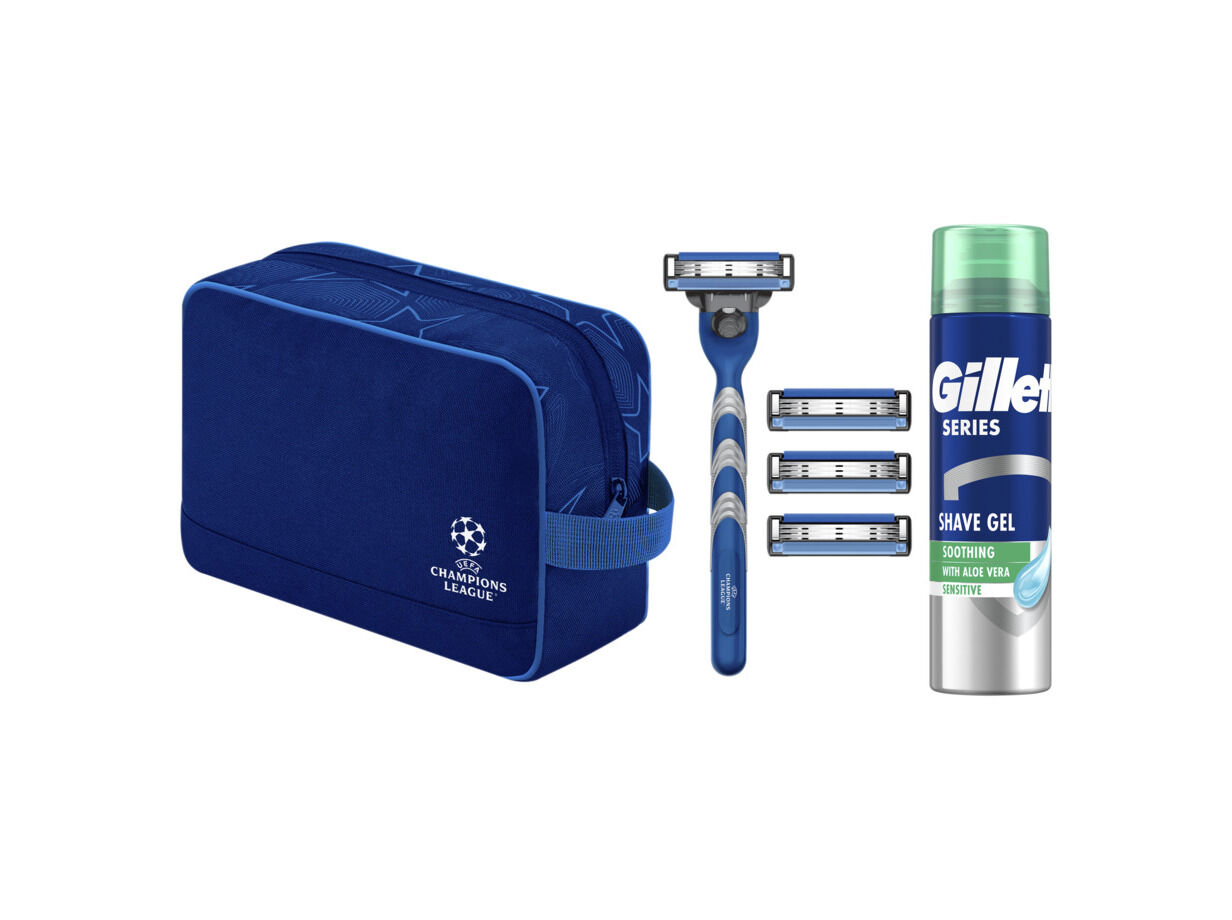 MACH3 GILLETTE UEFA+4REC+GEL+BOLSA UEFA image number 0