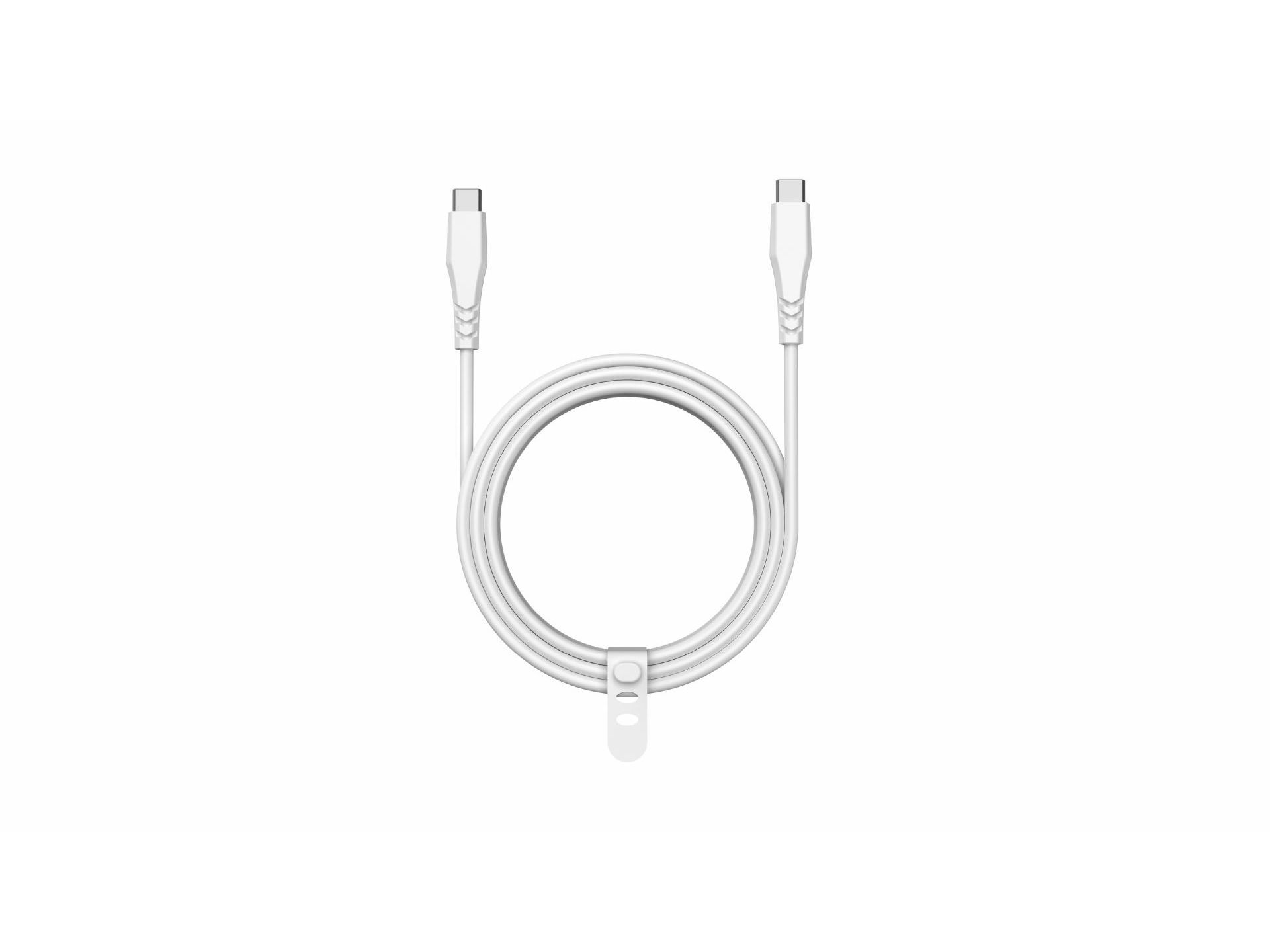 CABO USBC TO USBC QILIVE 600183196 BRANCO 2M 3A