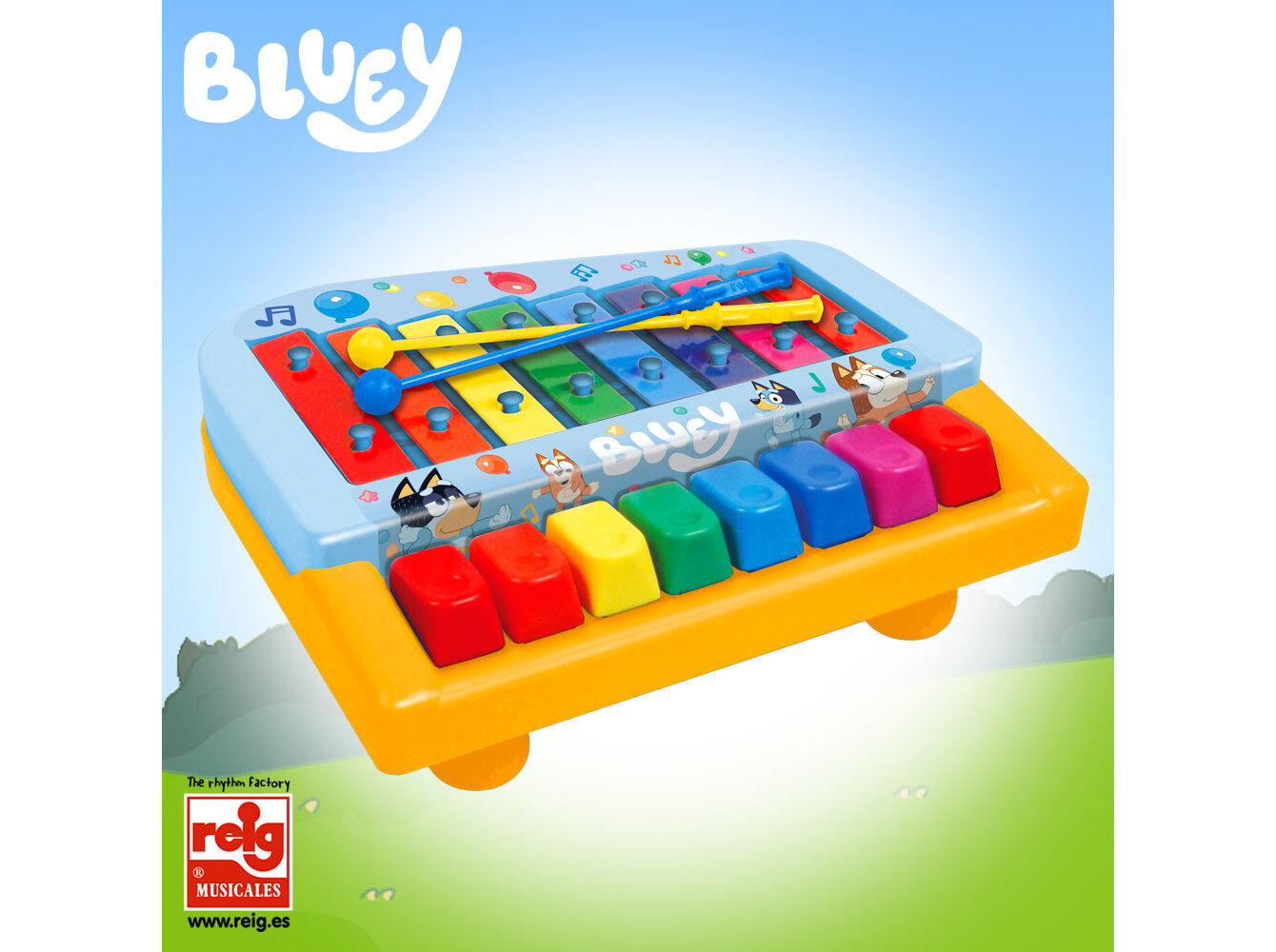 PIANO XILOFONE BLUEY