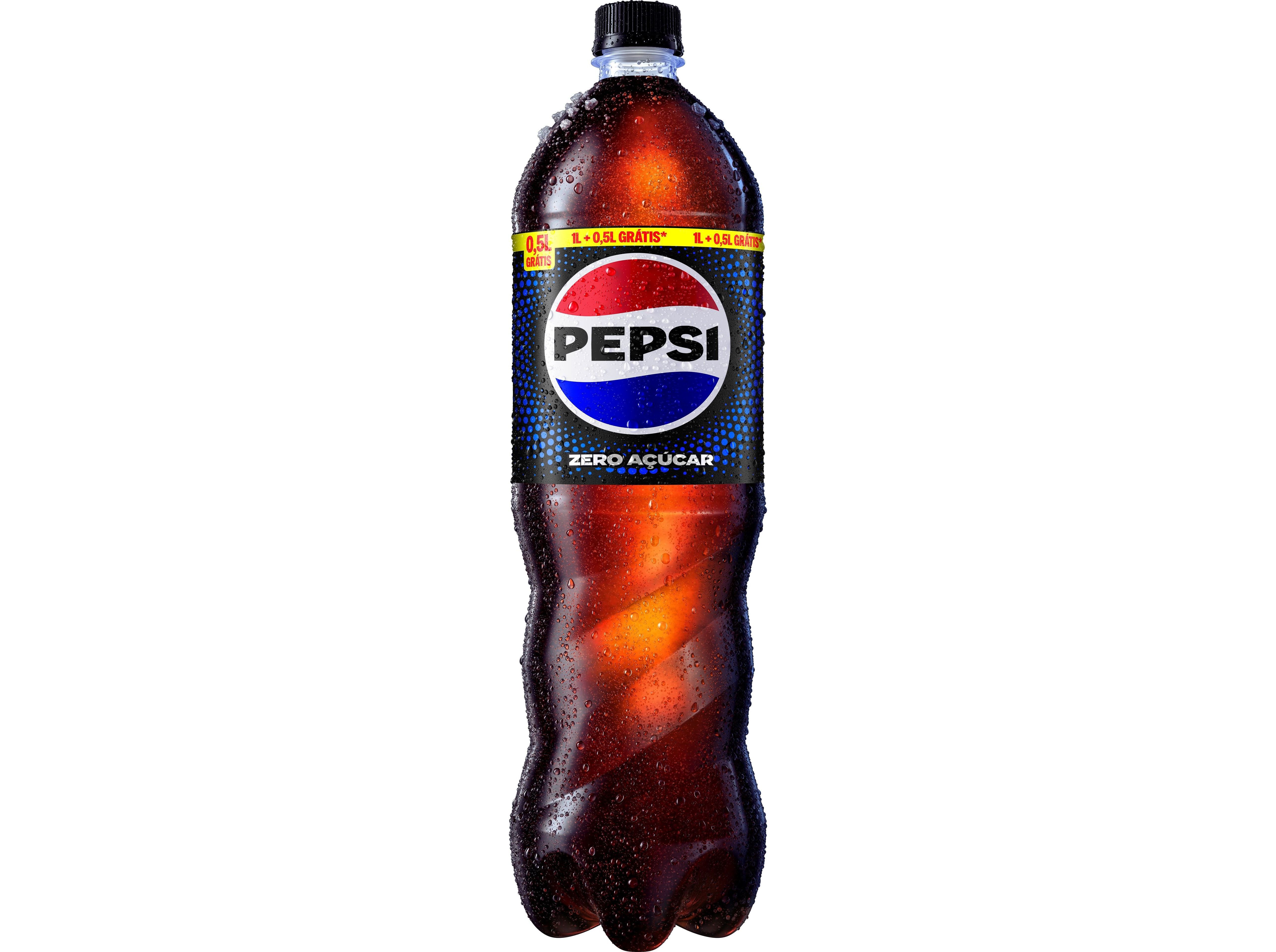 REFRIGERANTE C/ G&Aacute;S PEPSI ZERO 1L+0.5L GR&Aacute;TIS image number 1