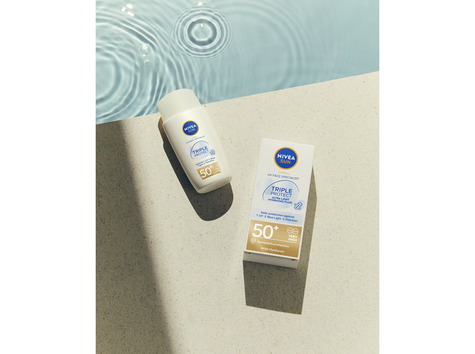 FLUIDO UV ROSTO NIVEA SUN ULTRA PROTE&Ccedil;&Atilde;O FP50+ 40ML image number 2