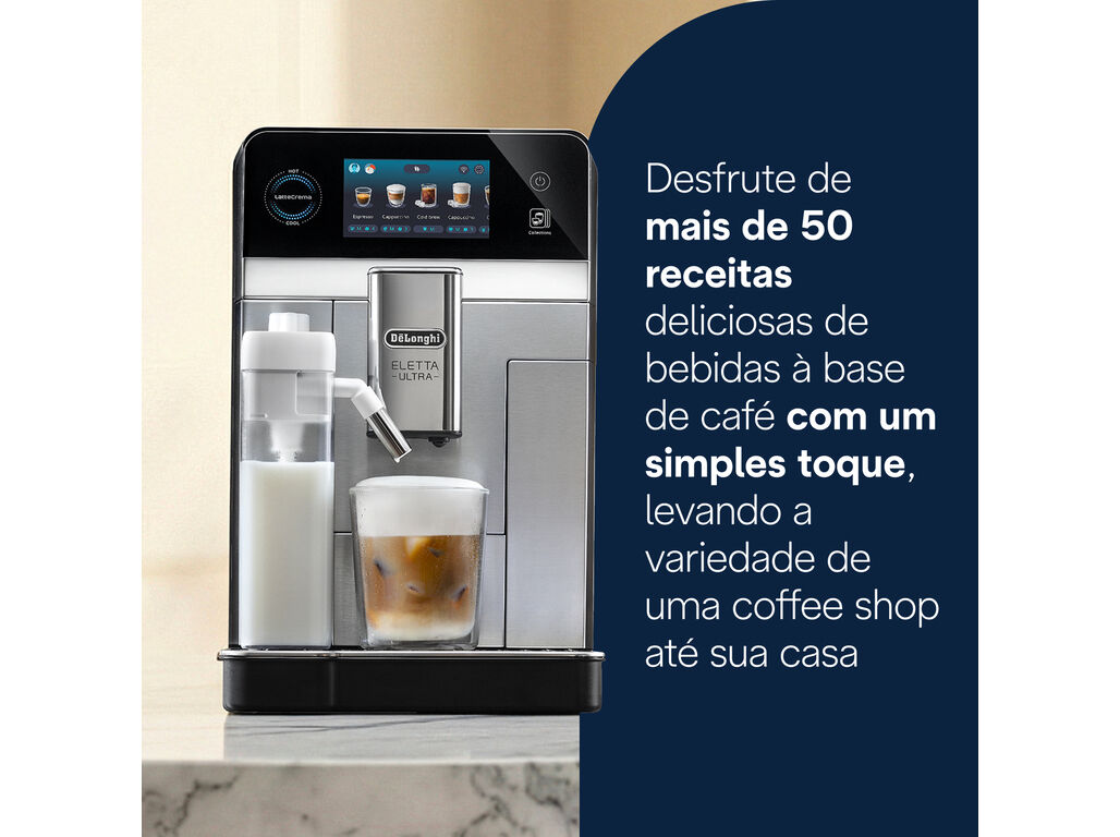 M&Aacute;QUINA CAF&Eacute; EXPRESSO DELONGHI ECAM470.85.MB ELLETA ULTRA image number 1