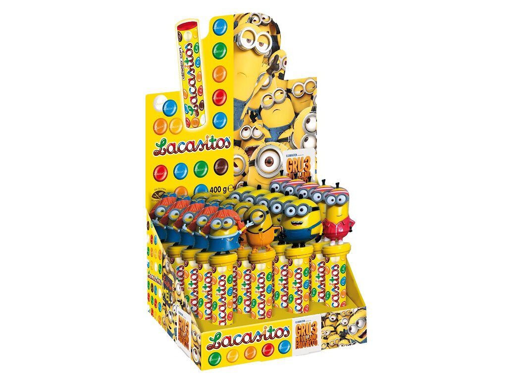 DRAGEIAS LACASITOS DE CHOCOLATE MINIONS 20G image number 1