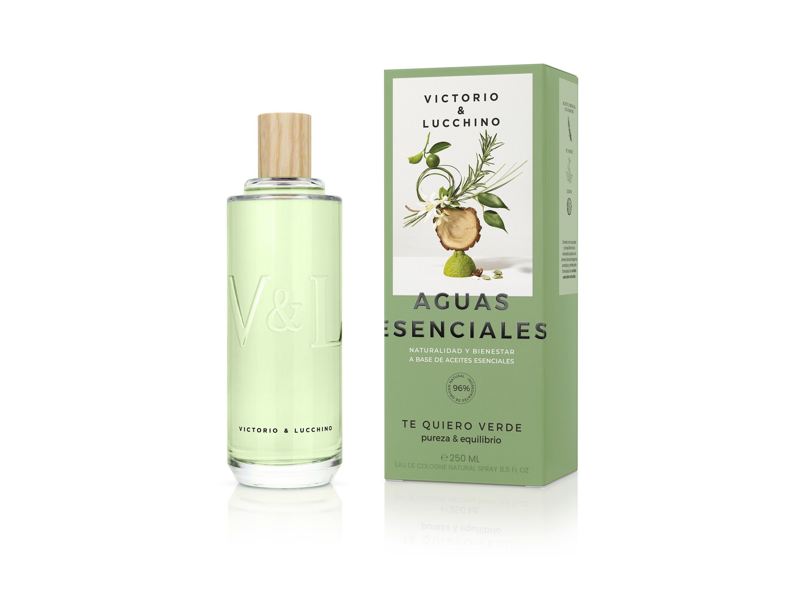 &Aacute;GUA COL&Oacute;NIA VICTORIO&LUCCHINO TE QUIERO VERDE 250ML