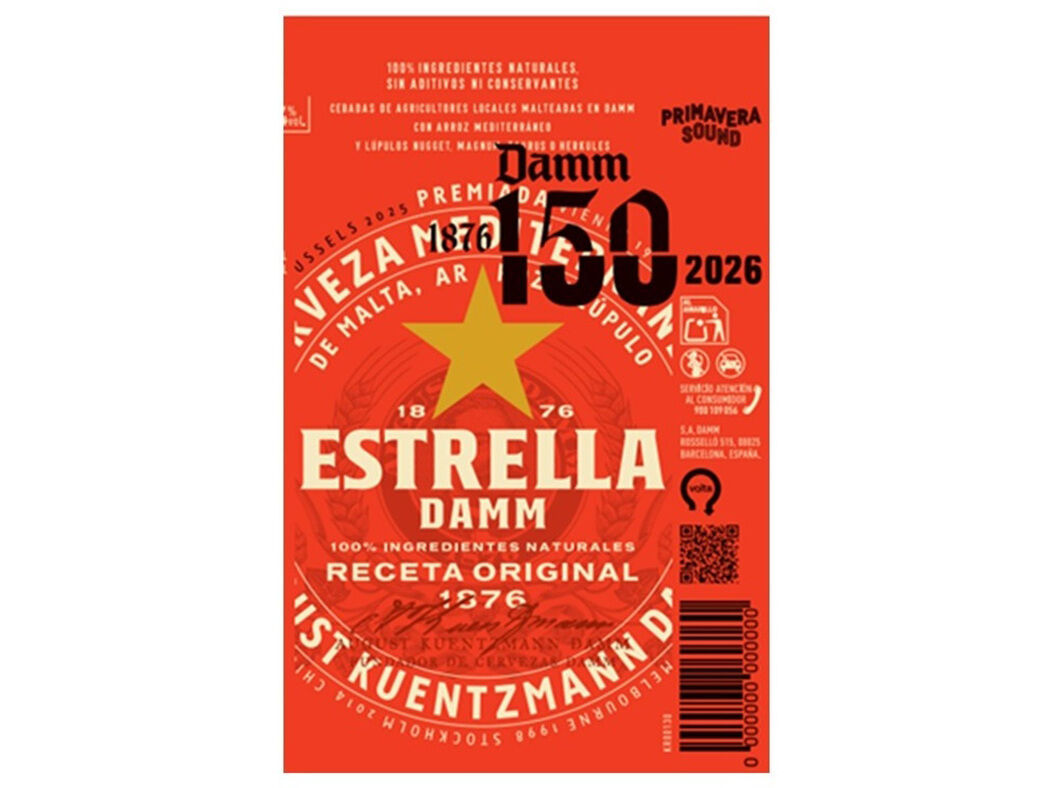 CERVEJA ESTRELLA DAMM LATA 0.5 L - (SDR) image number 1