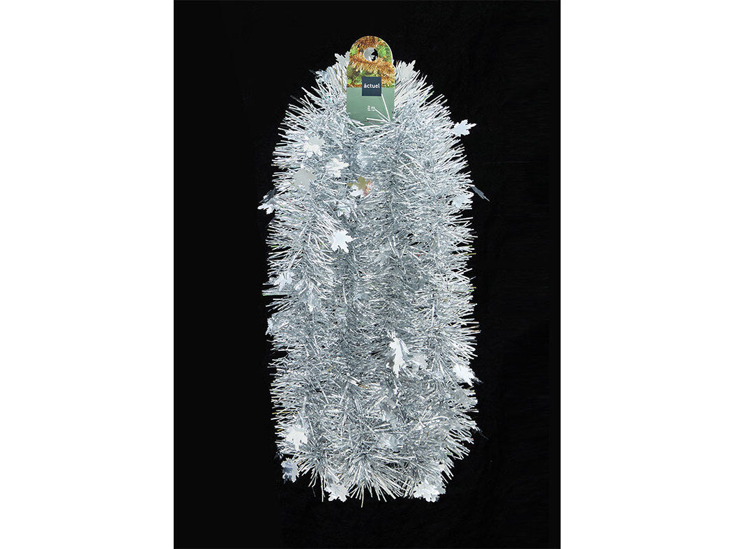 FITA PARA &Aacute;RVORE DE NATAL ACTUEL PRATEADO 2MX10CM image number 0