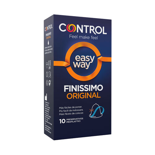 Preservativos Finissimo Original Easy Way Control 10 unid image number 0