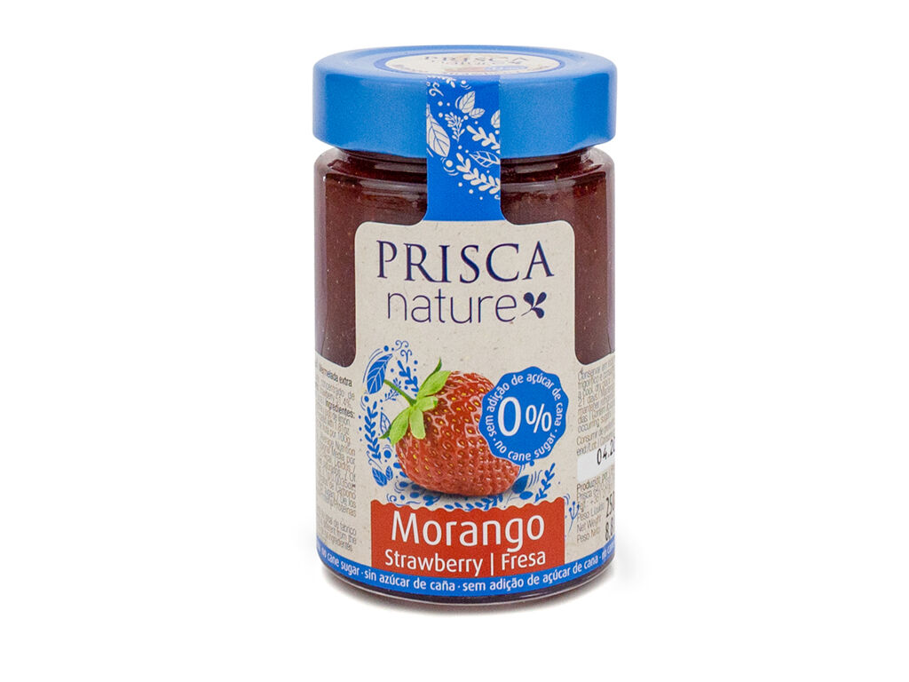 DOCE CASA DA PRISCA DE MORANGO SEM ADI&Ccedil;&Atilde;O DE A&Ccedil;&Uacute;CAR 250G