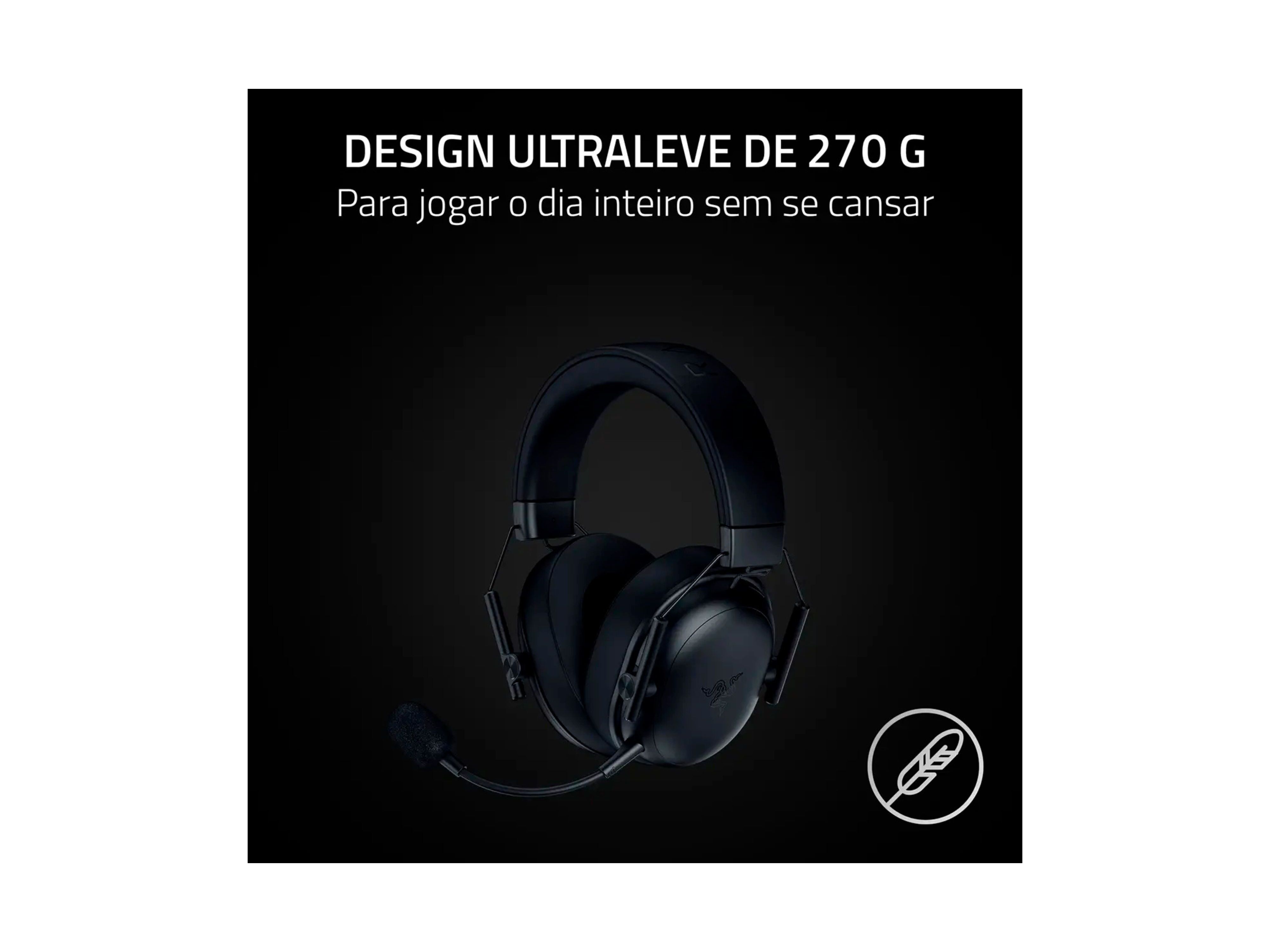 AUSCULTADORES GAMING RAZER BLACKSHARK V3 X HYPERSPEED (WIRELESS/BLUETOOTH PRETO) image number 9