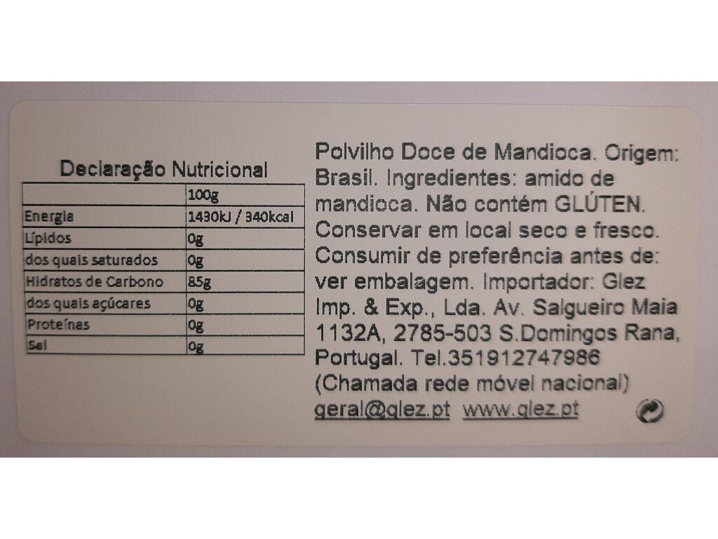 POLVILHO YOKI DOCE 500G image number 1