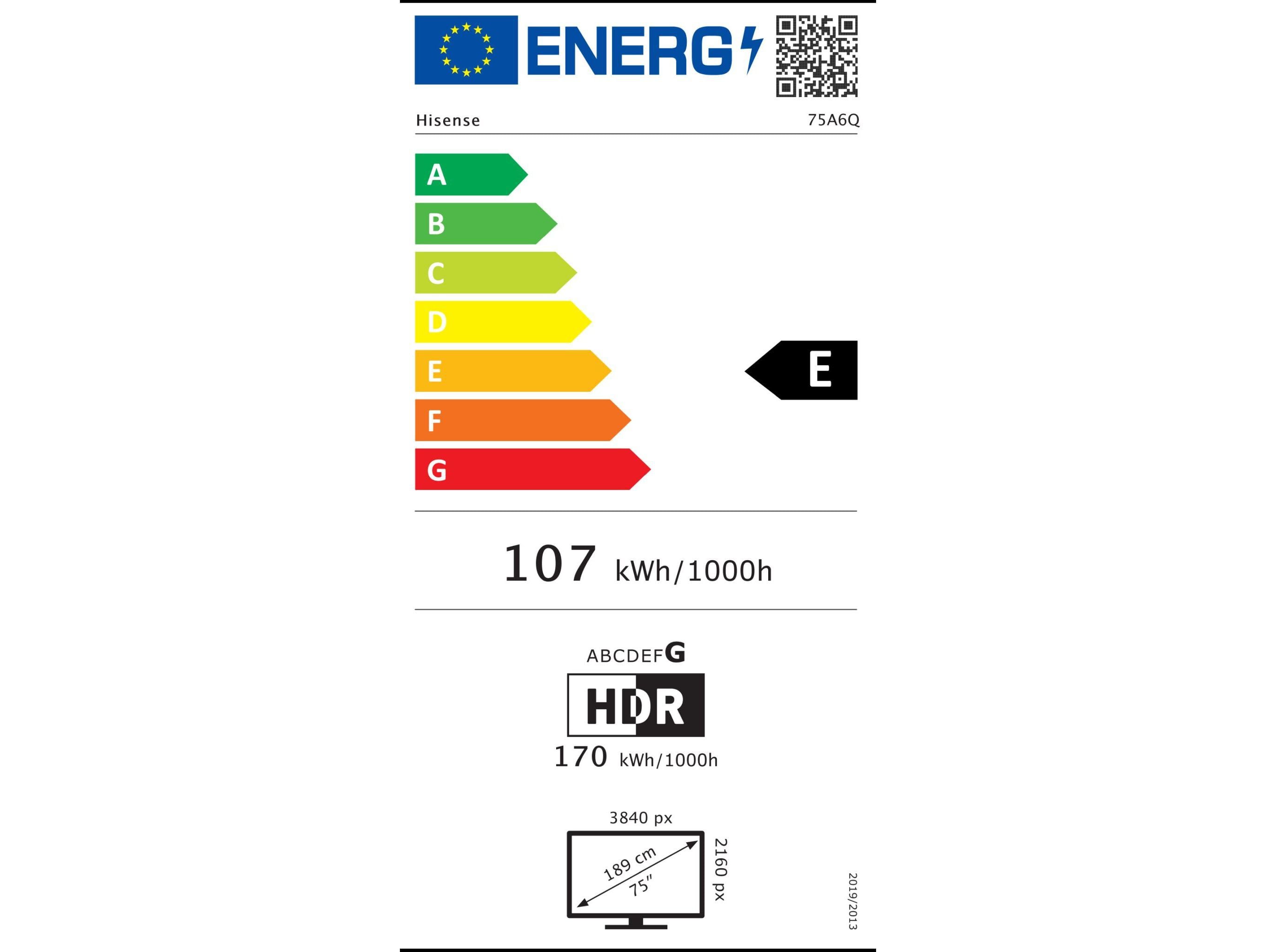 TV HISENSE 75A6Q (75'' SMART 4K 189CM) image number 13