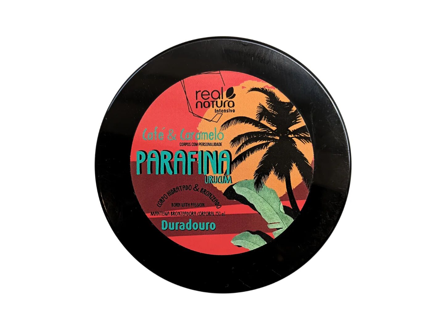 PARAFINA BRONZEAD REAL NATURA CAF&Eacute; E CARAMELO 150ML