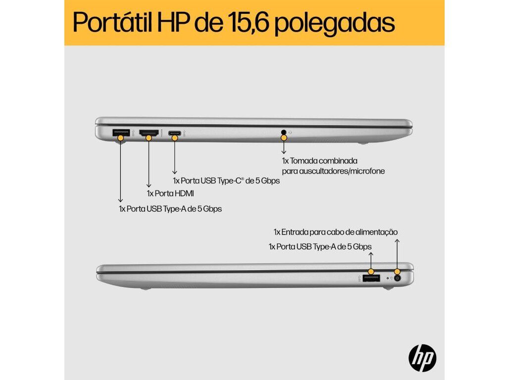 PORT&Aacute;TIL HP 15-FC0089NP (15.6" AMD RYZENT 5 RAM:16GB 512GB) image number 4