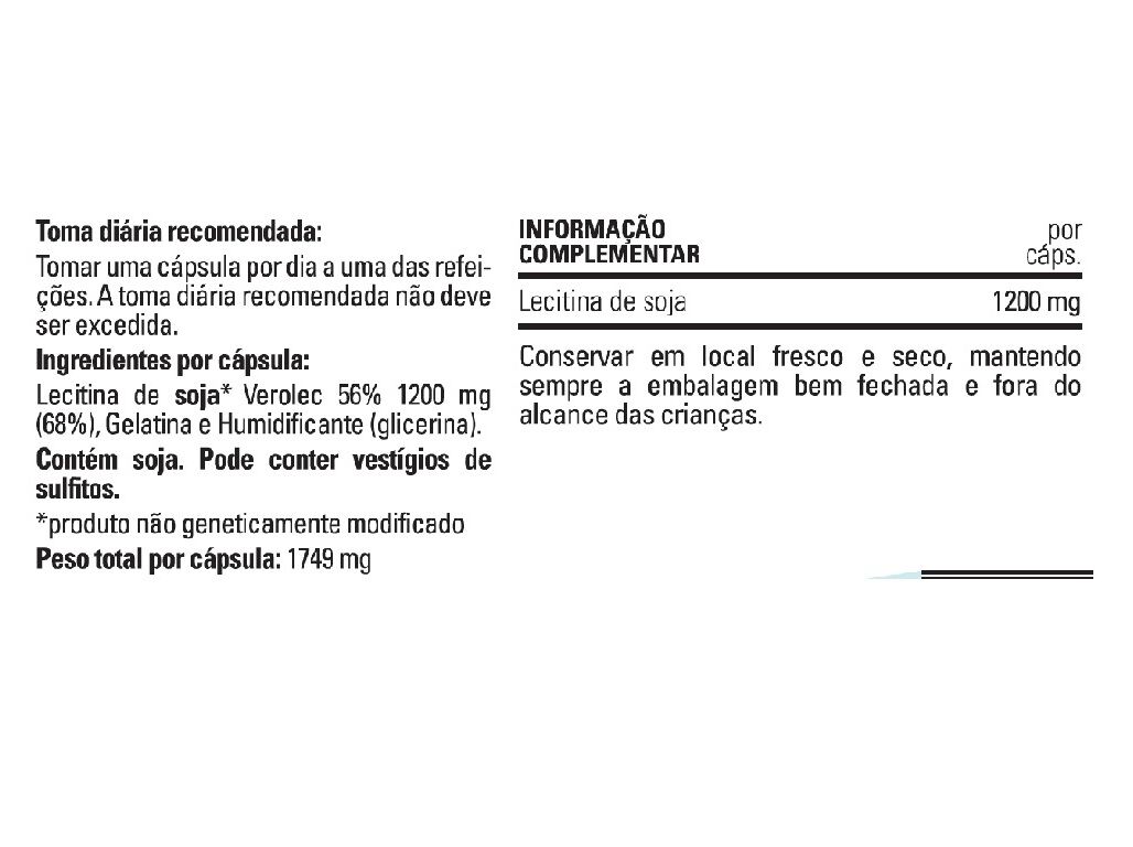 SUPLEMENTO SALUTEM LECITINA 30 CAPS image number 1