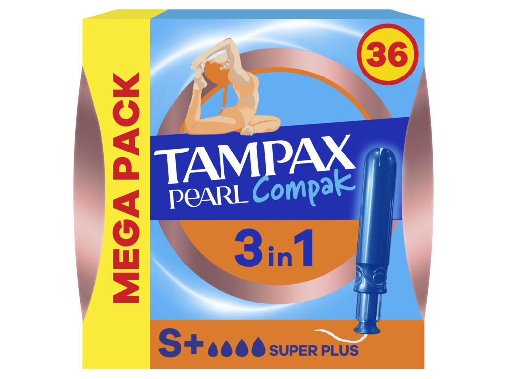 TAMP&Otilde;ES TAMPAX PEARL COMPAK SUPERPL 36 image number 0