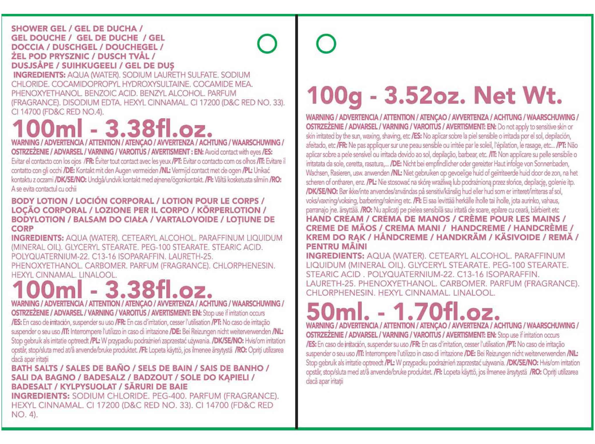 KIT CORPO IDC INSTITUTE TIN CASE SET 4PCS image number 1