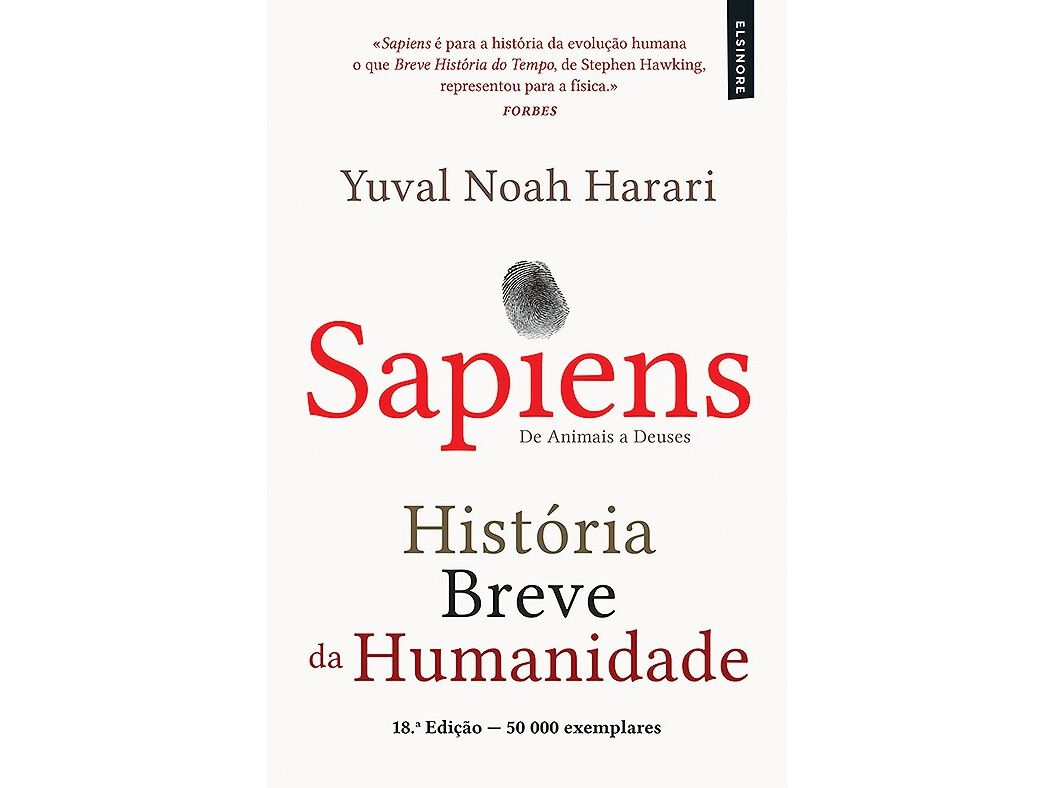 LIVRO SAPIENS HIST&Oacute;RIA BREVEDA HUMANIDADE - YUVAL NOAH HARA image number 0