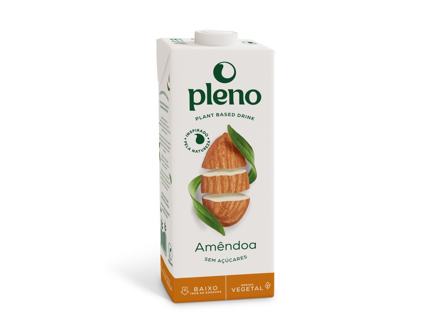 BEBIDA VEGETAL PLENO AM&Ecirc;NDOA 1L image number 1