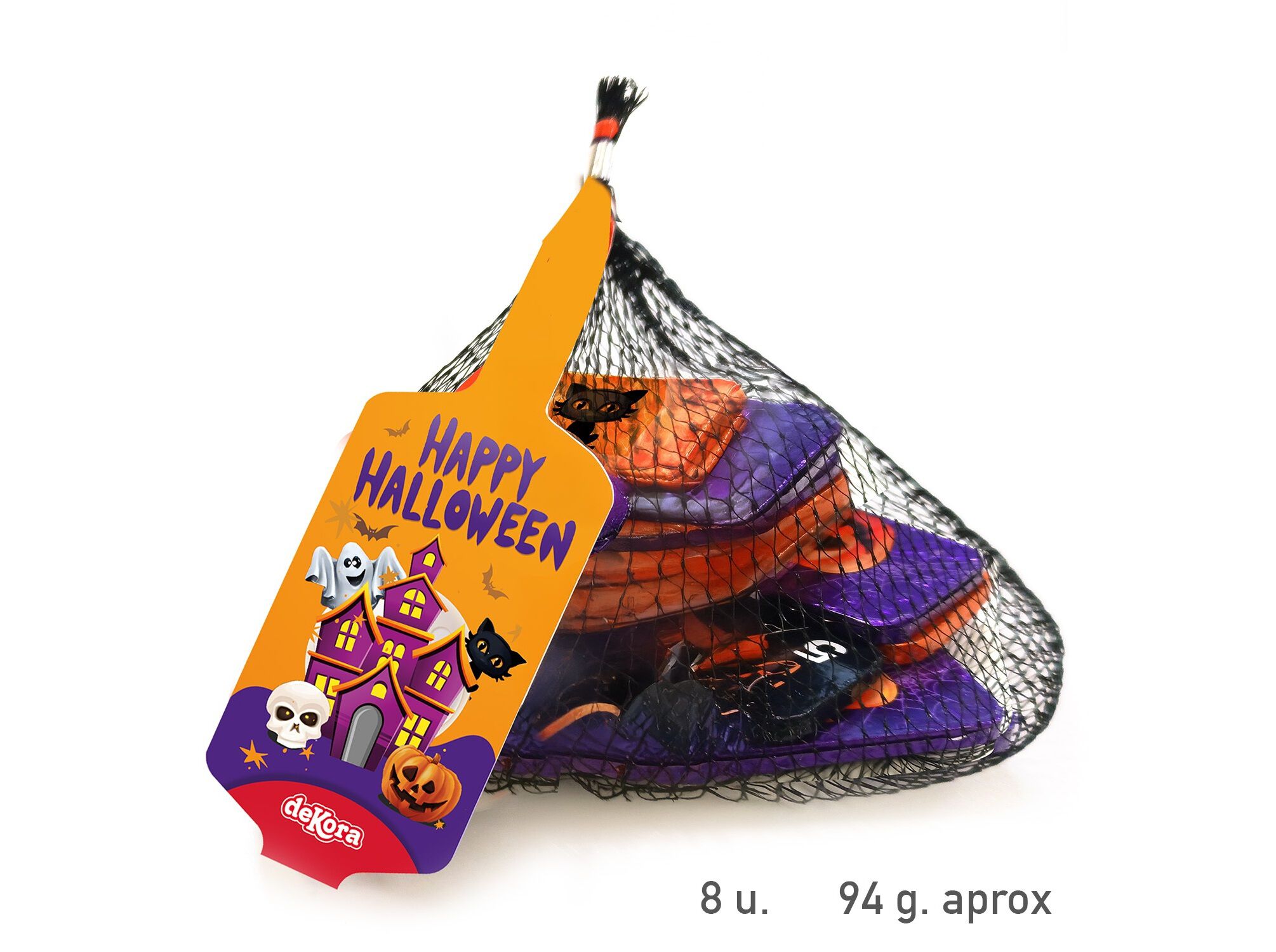 CHOCOLATES DE LEITE DEKORA SORTIDO HALLOWEEN 94G image number 0