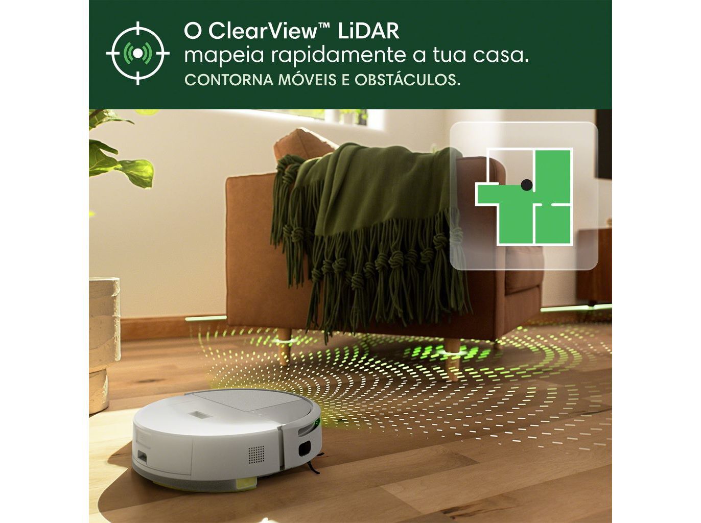 ASPIRADOR ROBOT IROBOT IRL121240 COMBO BRANCO 205 image number 5