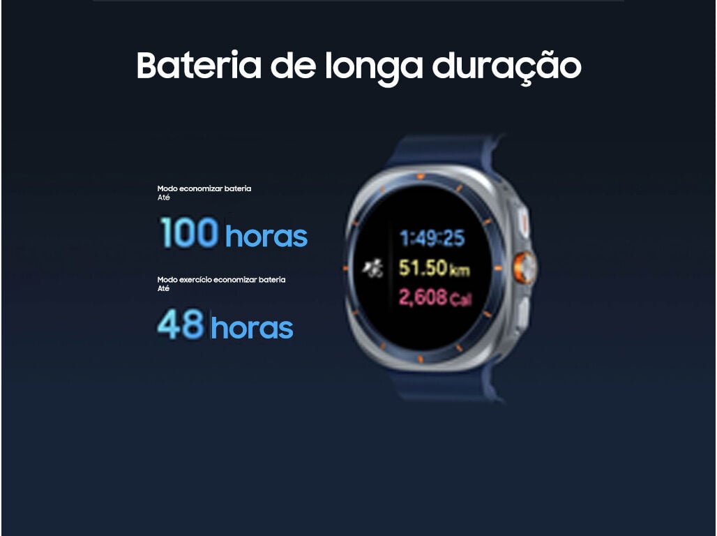 SMARTWATCH SAMSUNG WATCH ULTRA LTE 47MM PRATEADO image number 5