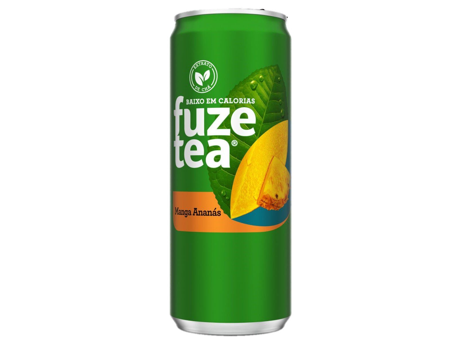 ICE TEA FUZE TEA MANGA ANAN&Aacute;S LATA 0.33L image number 1