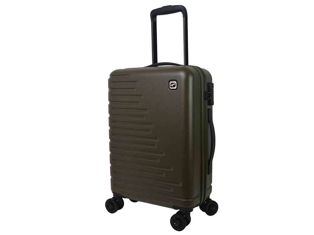 MALA DE CABINE R&Iacute;GIDA AIRPORT KAKI 8 RODAS 35X55X20CM