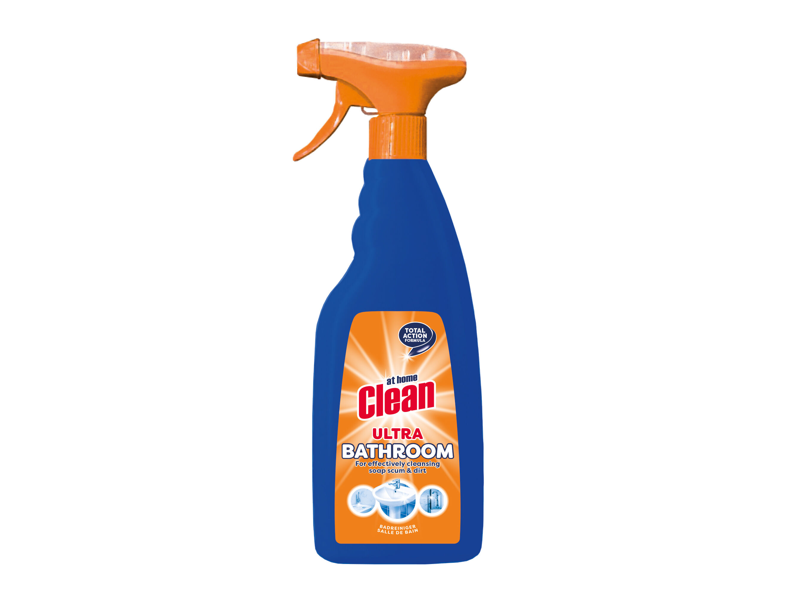 LIMPEZA AT HOME CLEAN SPRAY CASA BANHO SPRAY ULTRA 750ML