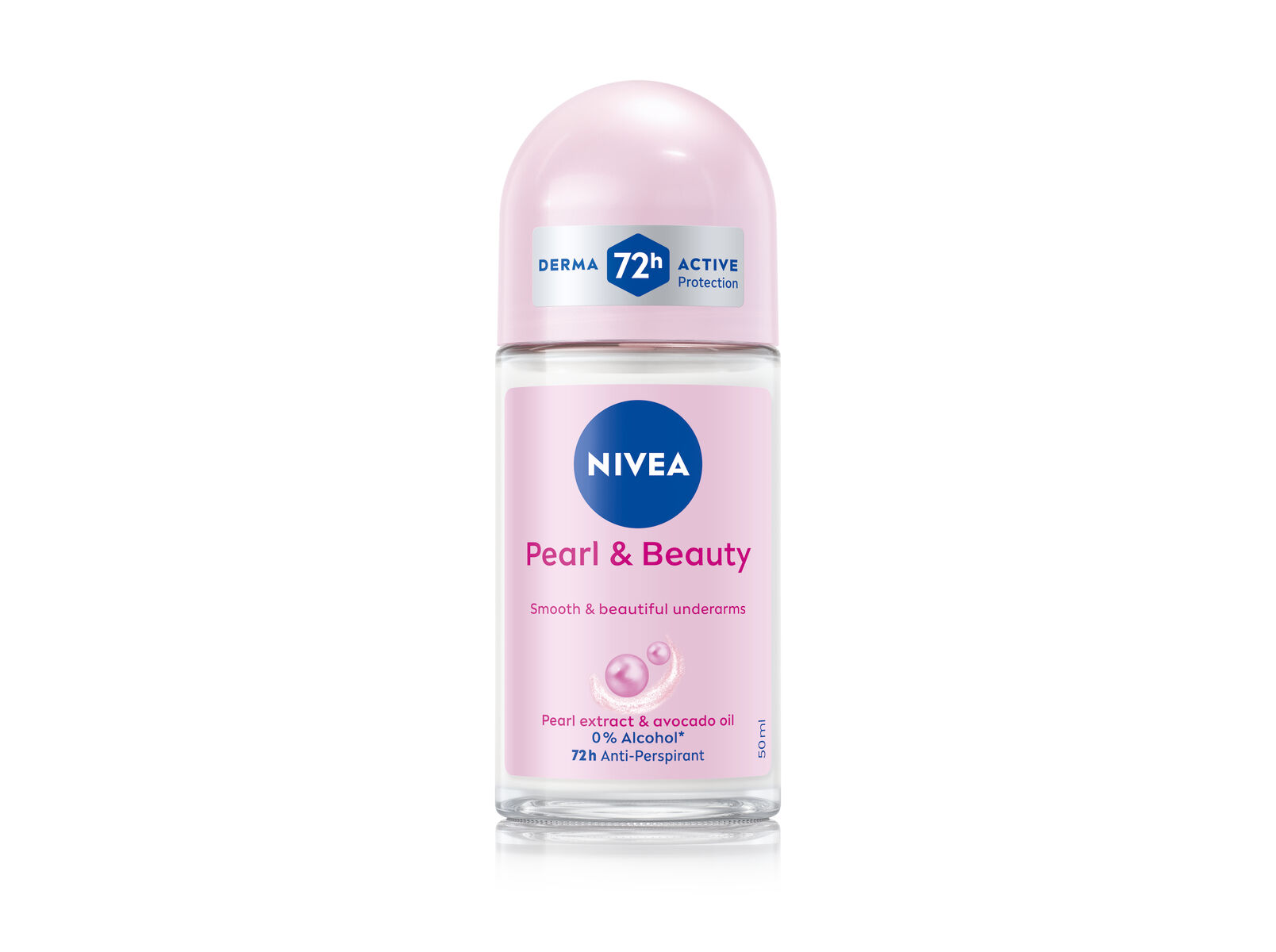 DESODORIZANTE NIVEA ROLL-ON PEARL & BEAUTY 50 ML image number 0