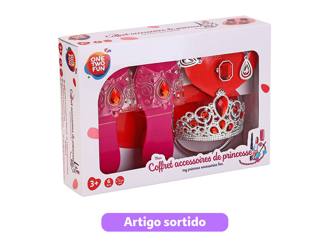 ACESS&Oacute;RIOS DE PRINCESA ONE TWO FUN MODELOS SORTIDOS image number 2