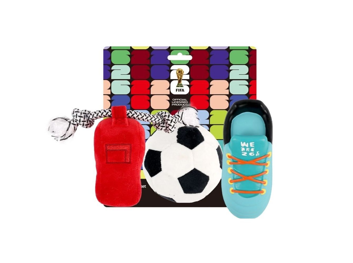 CONJUNTO BRINQUEDOS AFP MUNDIAL PARA C&Atilde;O image number 0