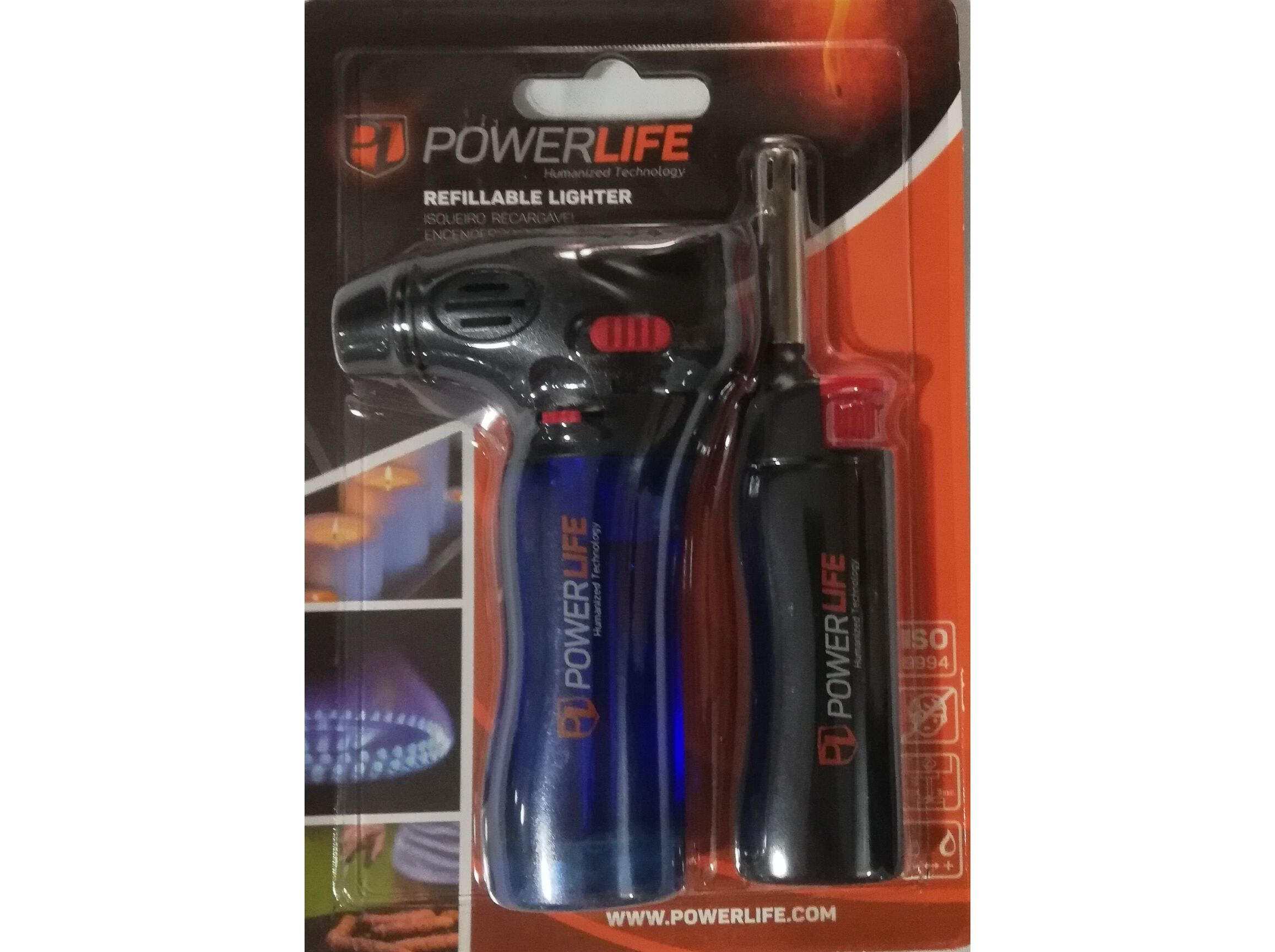 CONJUNTO DE MA&Ccedil;ARICO E ISQUEIRO POWERLIFE PARA BBQ image number 1