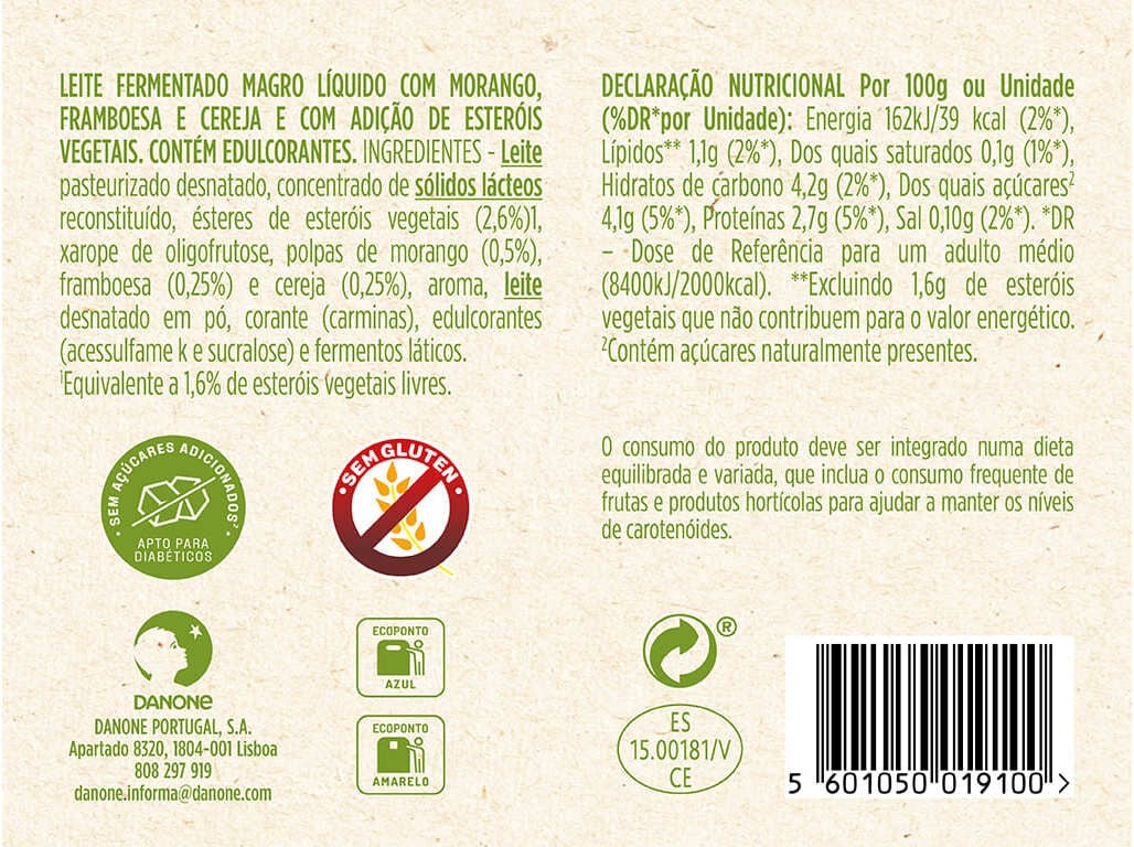 DANACOL DANONE LIQUIDO FRUT SILVESTRES 6X100G image number 1