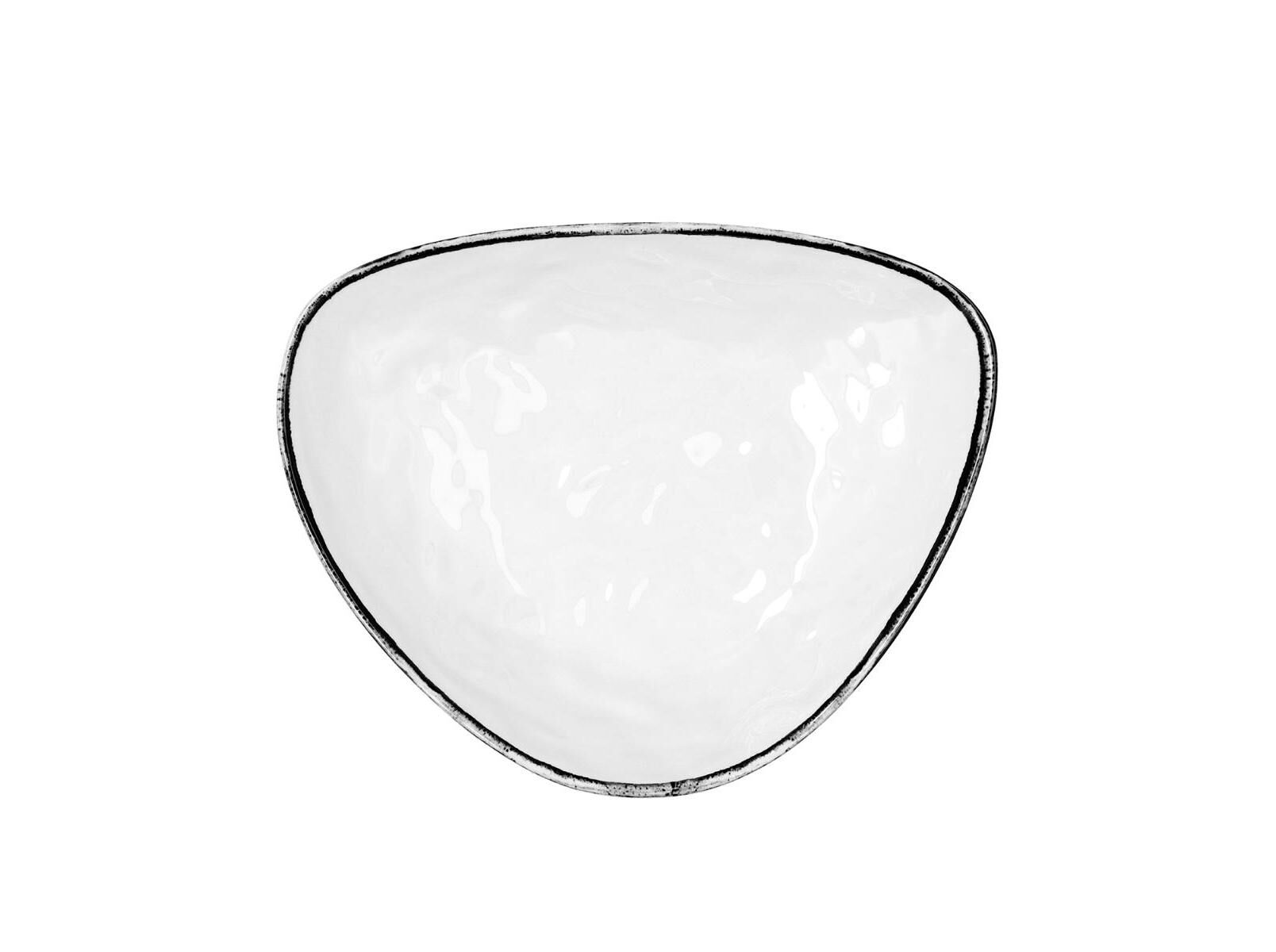 PRATO TRIANGULAR QUID MELAMINA 26X21X5.9CM