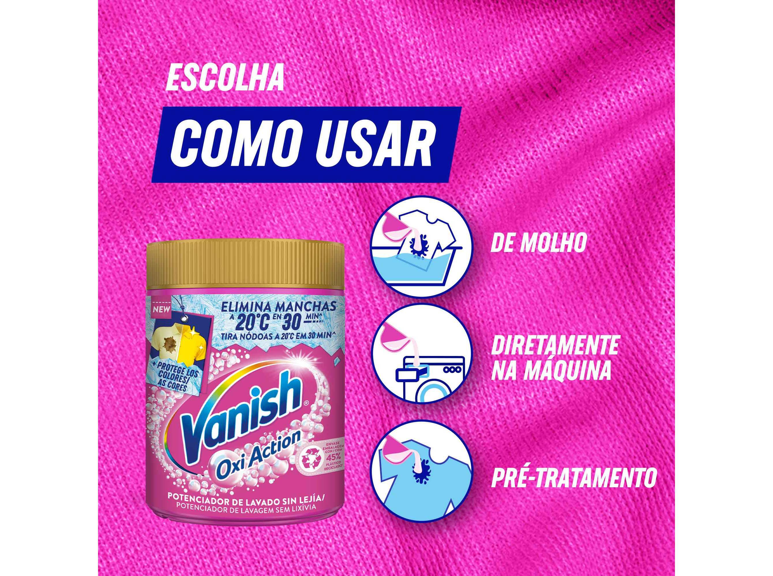 ADITIVO TIRA N&Oacute;DOAS VANISH CORES P&Oacute; 1.45KG image number 8