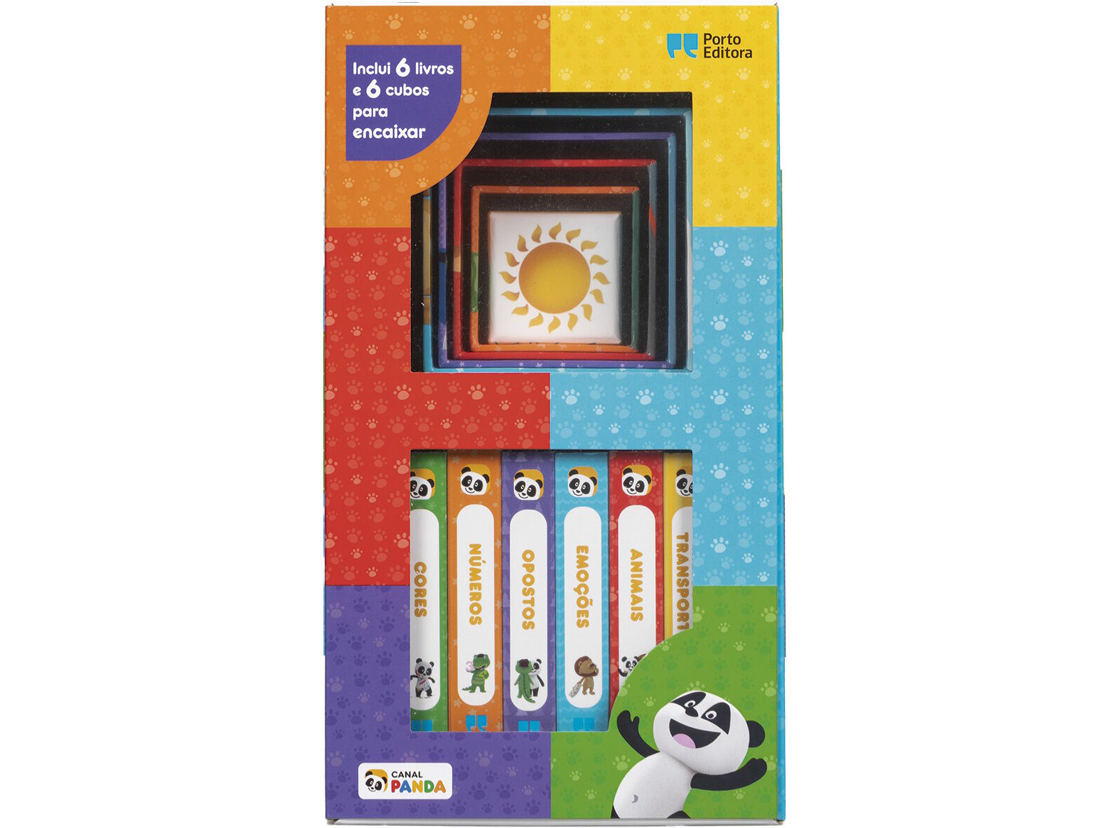 CANAL PANDA - CAIXA DO BEB&Eacute; - LIVROS E CUBOS image number 1