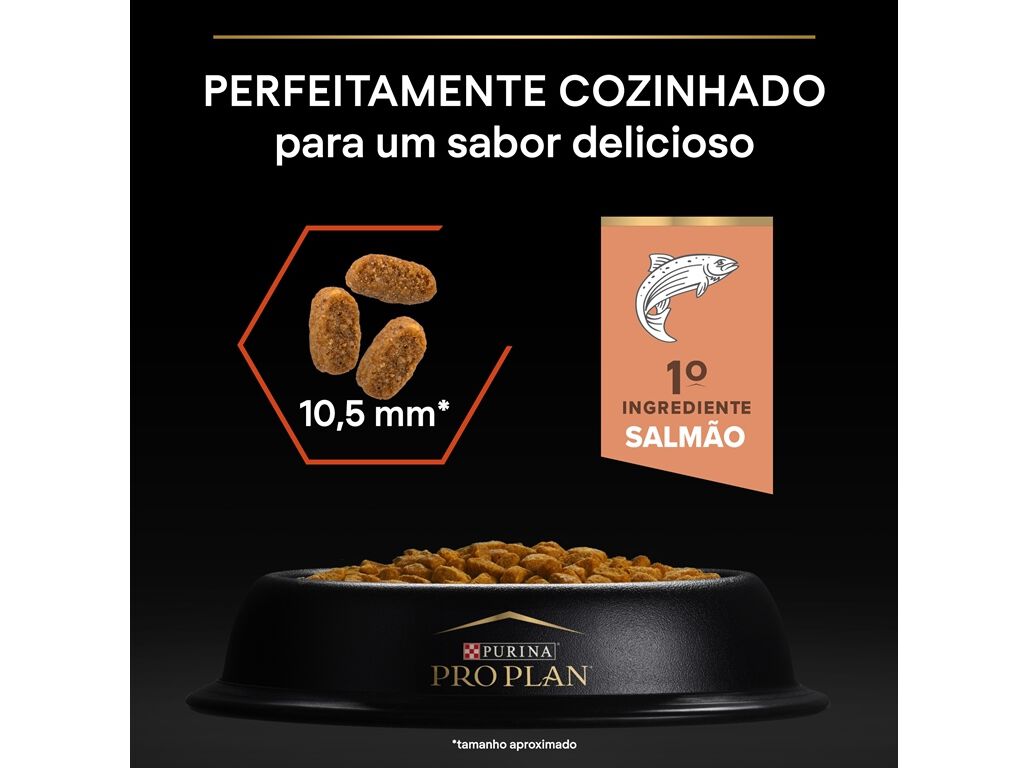 RA&Ccedil;&Atilde;O PARA GATO PRO PLAN ESTERILIZADO SALM&Atilde;O 400G image number 3