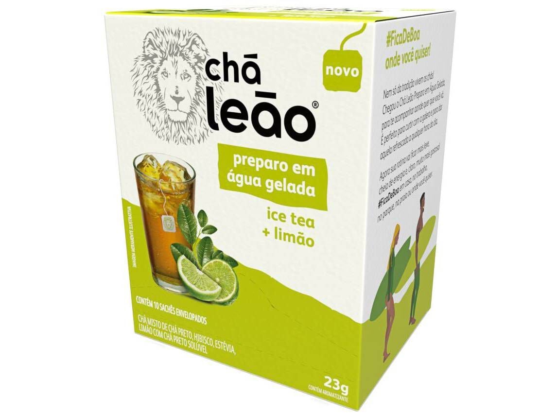 CH&Aacute; FRIO MATTE LE&Atilde;O LIM&Atilde;O 10 SAQUETAS 23G image number 0