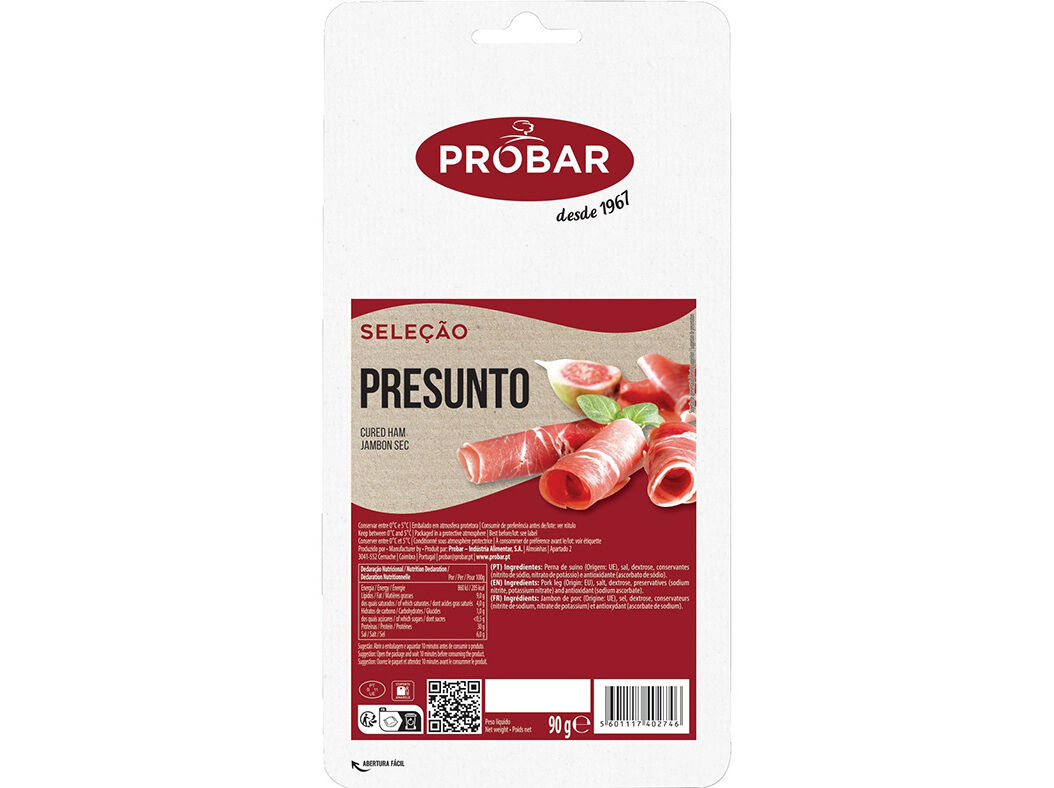 PRESUNTO PROBAR FATIADO SELE&Ccedil;&Atilde;O 90G image number 0