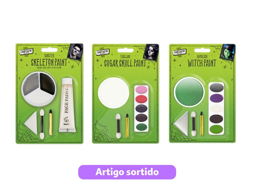 KIT MAKEUP HALLOWEEN DO ART MODELOS SORTIDOS
