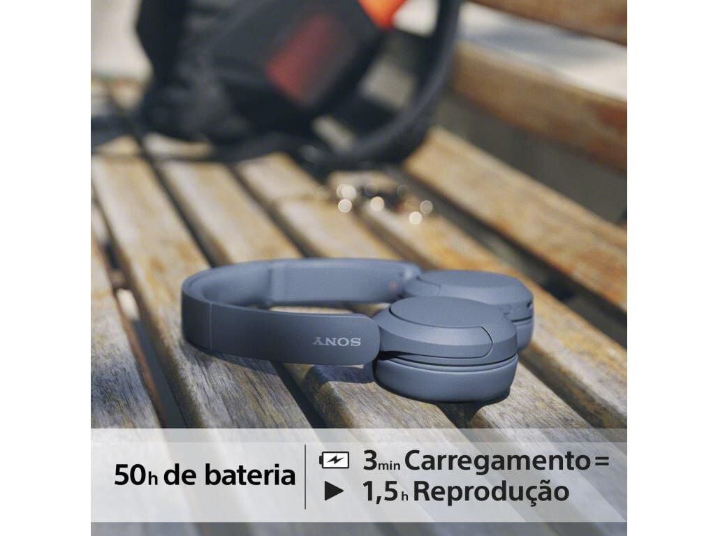 AUSCULTADORES SEM FIO SONY WHCH520L AZUL image number 5