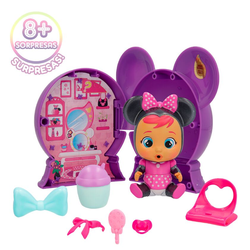 BONECA CRY BABIES DISNEY EDITION MODELOS SORTIDOS image number 1