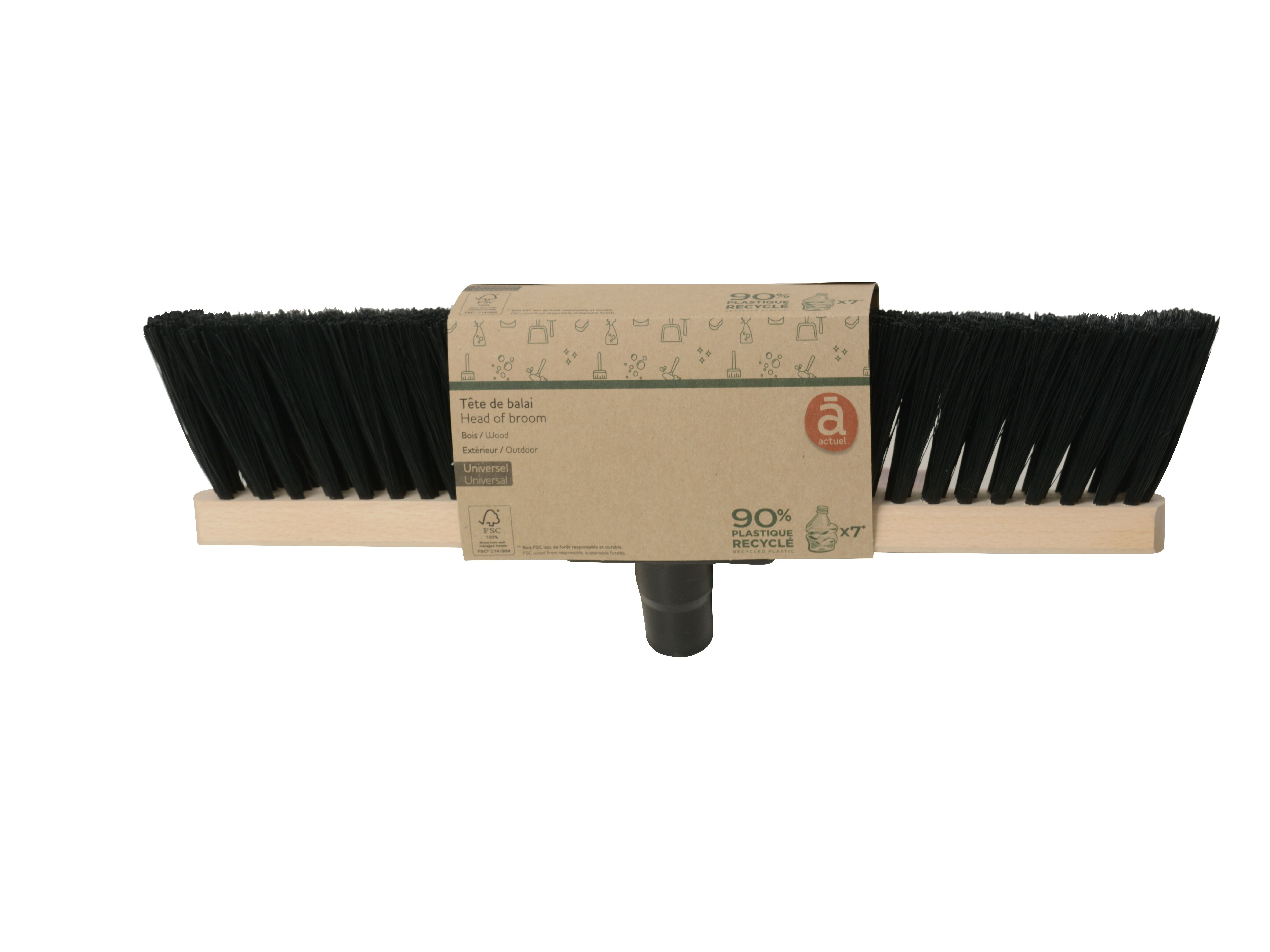 CABE&Ccedil;A DE VASSOURA ACTUEL MADEIRA OUTDOOR image number 1