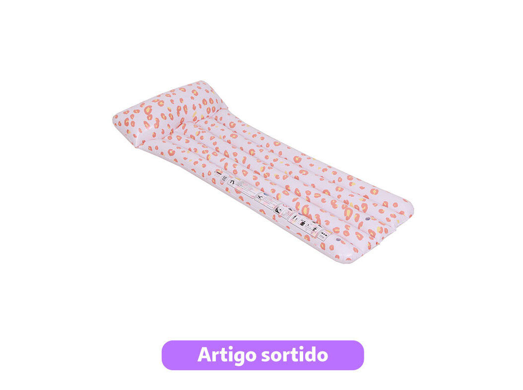 COLCH&Atilde;O PRAIA ONE TWO FUN INSUFL&Aacute;VEL 169X69X25CM MODELOS SORTIDOS image number 1