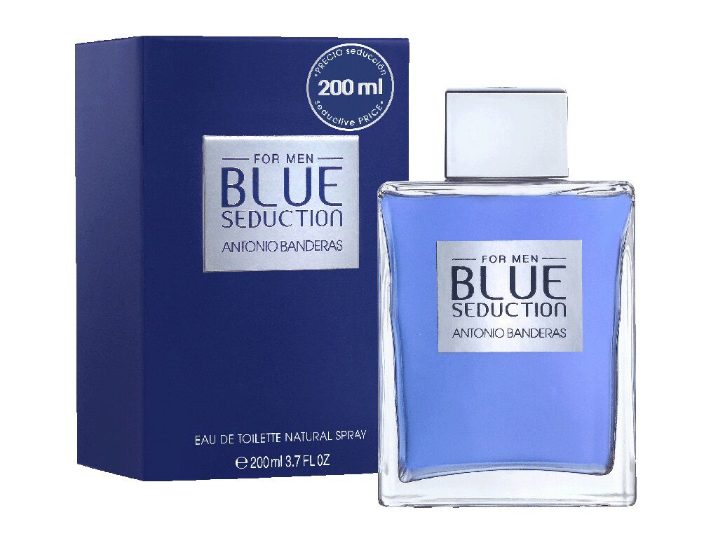 PERFUME ANT&Oacute;NIO BANDERAS BLUE MAN LEVA 200ML PAGA 100ML