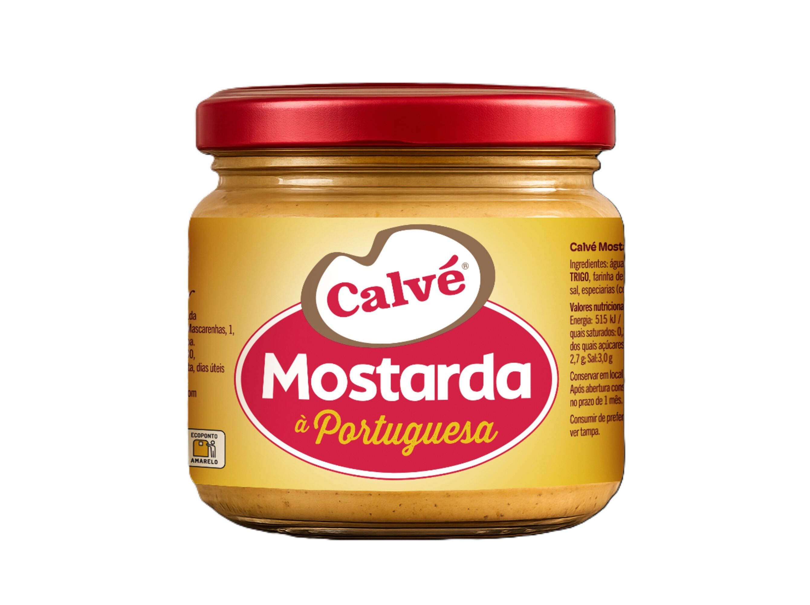 MOSTARDA &Agrave; PORTUGUESA CALV&Eacute; VIDRO 200G image number 0
