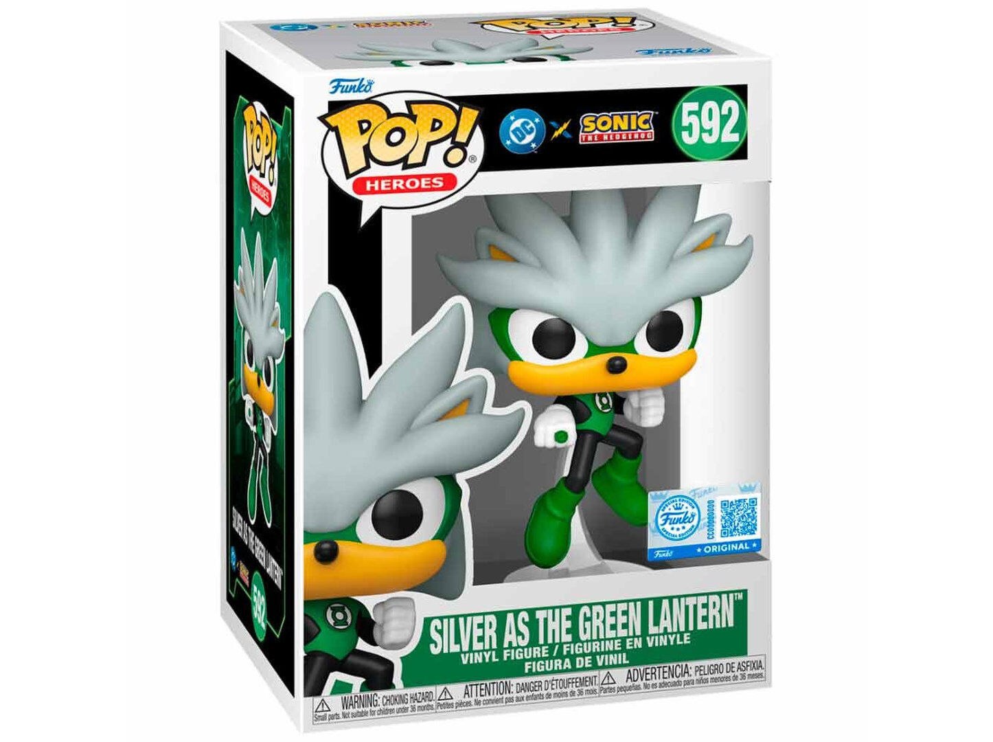FIGURA FUNKO POP HEROES: JLA & SONIC- SILVE image number 0
