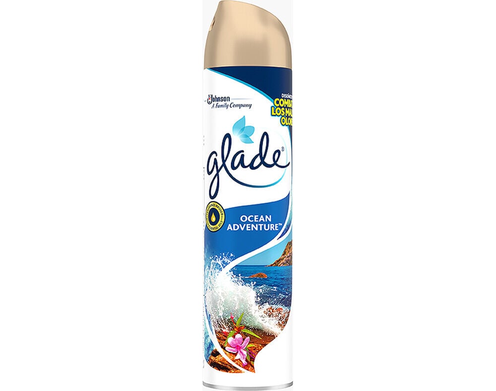 AMBIENTADOR GLADE AEROSSOL OCEAN ADVENTURE 300ML