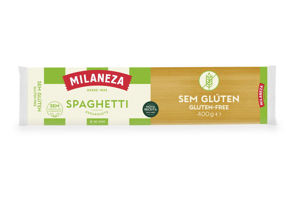 ESPARGUETE MILANEZA SEM GL&Uacute;TEN 400G