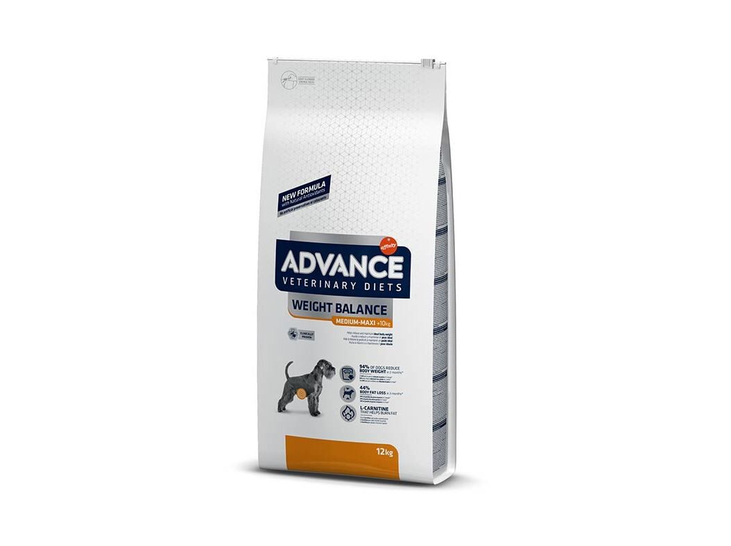 RA&Ccedil;&Atilde;O VETERIN&Aacute;RIA C&Atilde;O ADVANCE WEIGHT BALANCE 12 KG